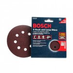 5" 80-Grit Orbital Sander Sandpaper (Pack of 5)